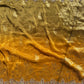 Mustard Golden Banarasi Silk Saree with Heavy Embroidered Border for Weddings