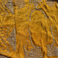 Mustard Golden Banarasi Silk Saree with Heavy Embroidered Border for Weddings