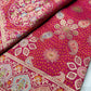 Rani Designer Woven Saree with Floral Paisley Motifs & Rich Border