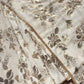 Elegant Ivory White Saree with Gold Sequin Floral Embroidery