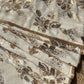 Elegant Ivory White Saree with Gold Sequin Floral Embroidery