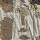 Elegant Ivory White Saree with Gold Sequin Floral Embroidery