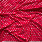 Red Designer Saree with Heavy Silver Zari Embroidery & Buti Work