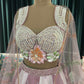 Blush Pink Embroidered Designer Lehenga Set