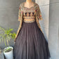 Jacket Sabhya Style Georgette Lehenga