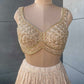 Pure Georgette Sequins and Handwork Lehenga