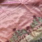 Blush Pink Saree with Pure Banarasi Tissue Nandi Motif & Zari Border