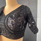 Black Fabulous Handwork Lehenga