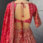 Carnival Organza Lehenga with Sequins Work
