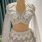 Perfect Designer Lehenga with Sequins & American Diamond Work
