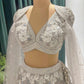 Perfect Designer Lehenga with Sequins & American Diamond Work