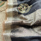 Black Gajanand Maharani Saree With Embroidery and Golden Border