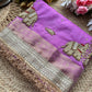 Gajraj Maharani Saree Designer Saree with Royal Elephant Embroidery