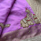 Gajraj Maharani Saree Designer Saree with Royal Elephant Embroidery