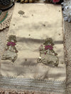 Nandi Maharani Designer Saree with Zari Border & Sequin Work