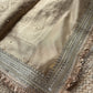 Nandi Maharani Designer Saree with Zari Border & Sequin Work