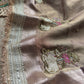 Nandi Maharani Designer Saree with Zari Border & Sequin Work