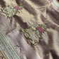 Nandi Maharani Designer Saree with Zari Border & Sequin Work
