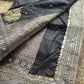 Black Gajraj Maharani Saree with Royal Embroidery Heavy Border
