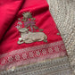 Nandi Maharani Designer Saree with Zari Border & Sequin Work