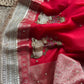 Nandi Maharani Designer Saree with Zari Border & Sequin Work
