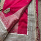 Royal Rani Saree with Zari Elephant Embroidered Border