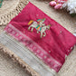 Swayamvar Maharani Saree With Heavy Golden Border