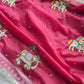 Swayamvar Maharani Saree With Heavy Golden Border