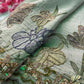 Elegant Sea Green Designer Saree with Floral Embroidery & Handwork Blouse