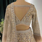 Champagne Gold Heavy Embroidered Designer Lehenga Set
