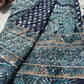 Navy Blue Designer Saree with Sequin Embroidery & Heavy Work Blouse