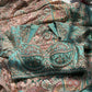 Pastel Designer Saree with Paisley Print & Sequin Embellished Blouse