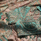 Pastel Designer Saree with Paisley Print & Sequin Embellished Blouse