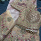 Blush Pink Silk Saree with Peacock Embroidery & Heavy Bridal Blouse