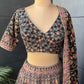 Black Organza Highlighted Sequins & Zari Work Lehenga