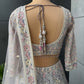Off-White Designer Lehenga with Miror & Sequins Work
