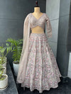 Pink Colour Lehenga with Resham and Sequins Work