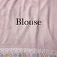 Blush Pink Saree with Multicolor Floral Embroidery & Sequin Work