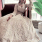 Grand Off-White Colour Lehenga with Sequins & Cutdana Work
