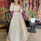 Grand Off-White Colour Lehenga with Sequins & Cutdana Work