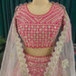Rani Colour Designer Lehenga with Miror & American Diamond Work