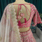 Rani Colour Designer Lehenga with Miror & American Diamond Work