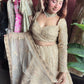 Golden Maharani Designer Lehenga With Grand Heritage Zari Work