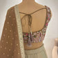 Brown Colour Lehenga with Pearl Sequins & Zardozi Work