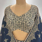 Navy Blue Heavy Embroidered Non Bridal Lehenga Set