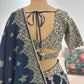 Navy Blue Heavy Embroidered Non Bridal Lehenga Set