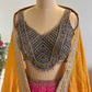 Georgette Designer Inspired Lehenga with Zari & Sequins Work