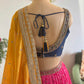 Georgette Designer Inspired Lehenga with Zari & Sequins Work