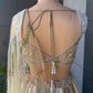 Ivory Embroidered Floral Designer Lehenga Set