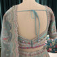 Ethereal Embroidered Lehenga with Sheer Dupatta & Floral Accents